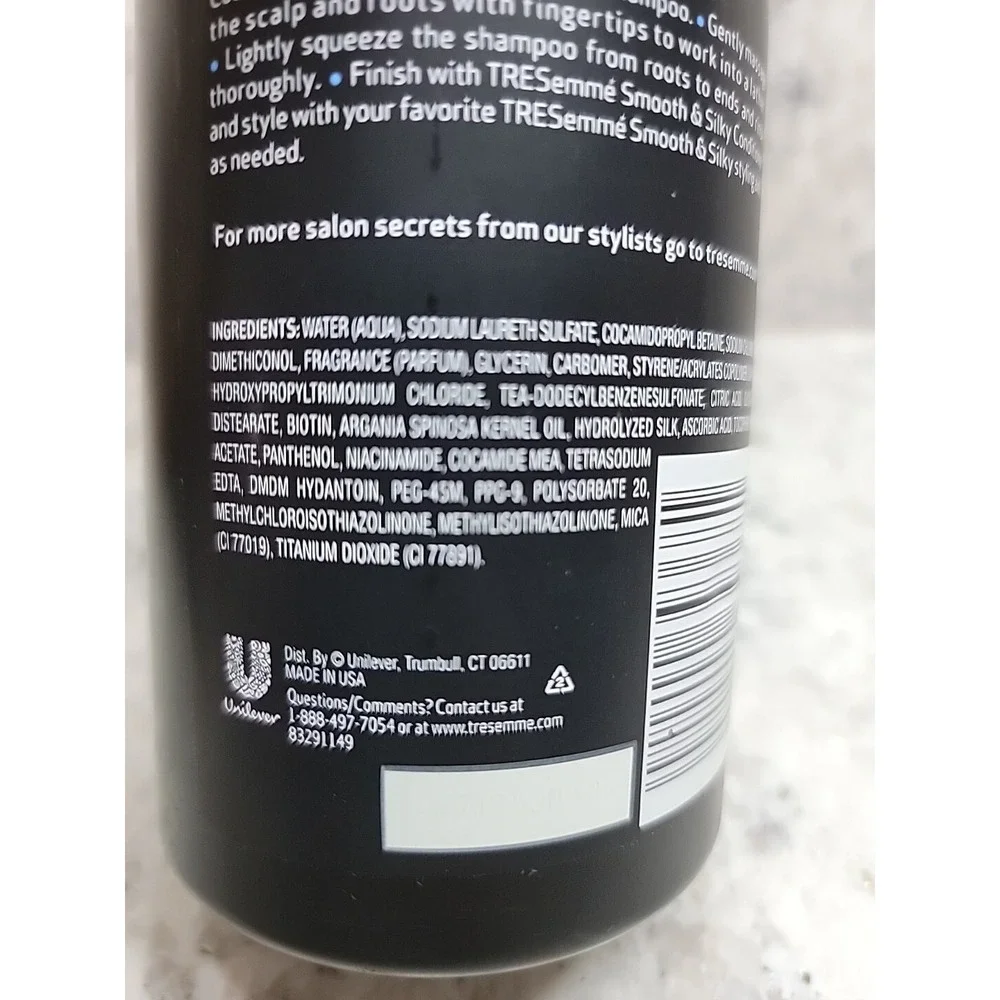 TRESemme‎ Smooth and Silky Shampoo with Moroccan Argan Oil 28 fl oz NEW